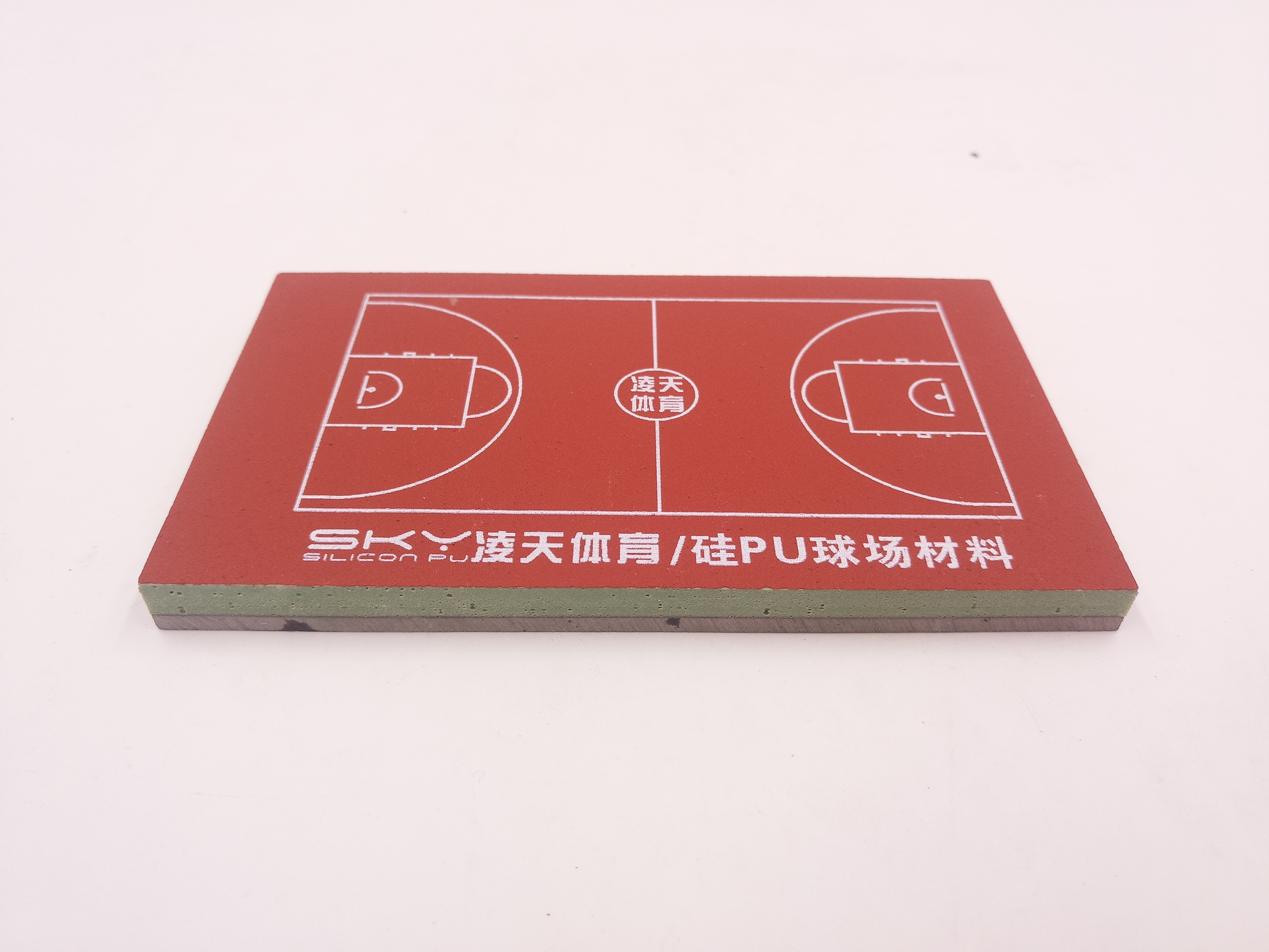 硅PU球场制作工艺与硅pu篮球场效果图！